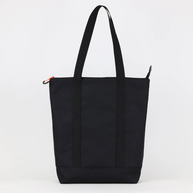 Черная сумка шоппер для ноутбука