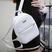 Жіночий білий рюкзак small