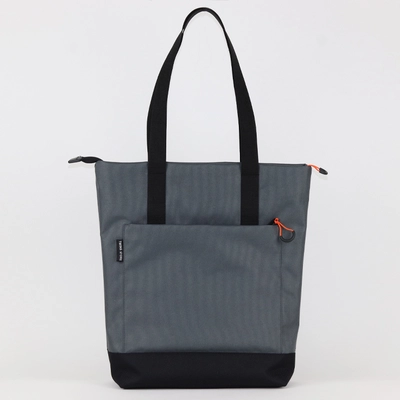 Сіра сумка шопер для ноутбука