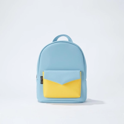 Женский голубо-желтый рюкзак 'Konvert'