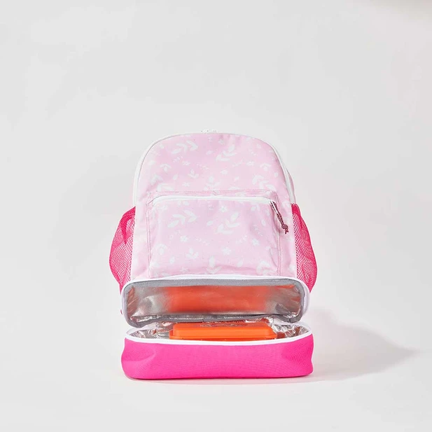 Рюкзак шкільний Flowers-pink