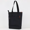 Чорна сумка шопер для ноутбука