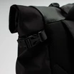 Чоловічий чорний рюкзак Rolltop