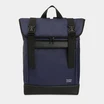 Синьо-чорний рюкзак Rolltop medium
