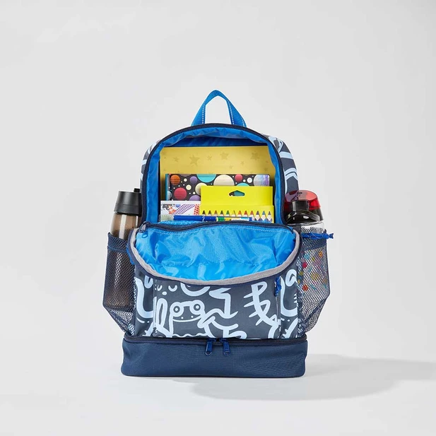 Рюкзак шкільний Dino-blue