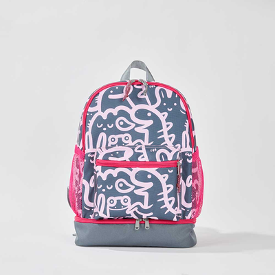 Рюкзак шкільний Dino-pink